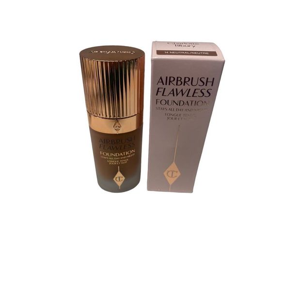 Charlotte Tilbury Other - Charlotte Tilbury Airbrush Flawless Foundation - 14 Neutral - 1oz/30ml Authentic
